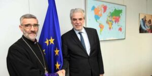 Read more about the article EAFJD hosted the Prelate of Aleppo Armenians, Archbishop Shahan Sarkissian